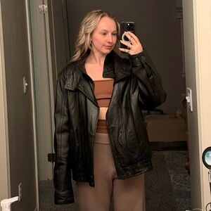 Wilsons Leather Classic Black Jacket